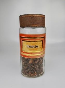 Flacon en verre Herboristerie grand modèle Pharmacie RAVASSE