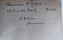 Carnet de " recettes d'un Pharmacien"