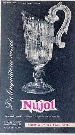 NUJOL Laxatif Théraplix / Cristal / Carafe sur pied