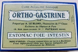 ORTHO- GASTRINE (poudre)