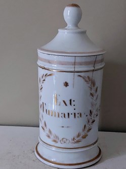 EXT: FUMARIÆ/ POT porcelaine