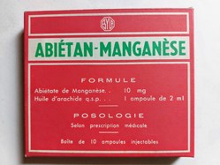 ABIÉTAN  - MANGANÈSE - 10 ampoules Byla