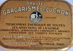 GARGARISME de LUCHON / Dragées SAUBA