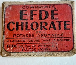 EFDÉ CHLORATE ( Comprimés)