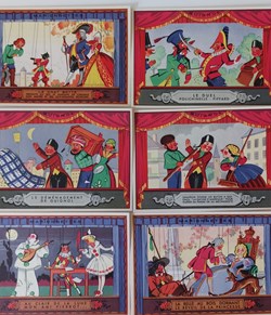 Cartes de marionnettes Aspirine et pâte Gingivale