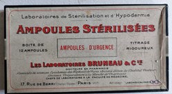 AMPOULES D'URGENCE Lab. BRUNEAU et Cie