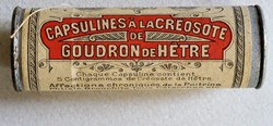 CAPSULINES à la CREOSOTE de goudron de Hêtre.