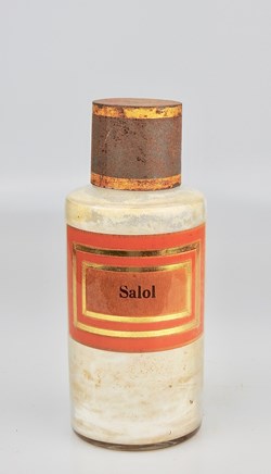 Flacon en verre petit modèle Pharmacie RAVASSE