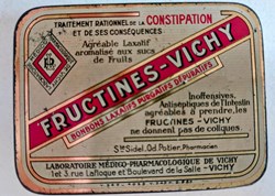 FRUCTINE- VICHY ( BONBONS LAXATIFS)
