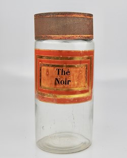 Flacon en verre Herboristerie grand modèle Pharmacie RAVASSE