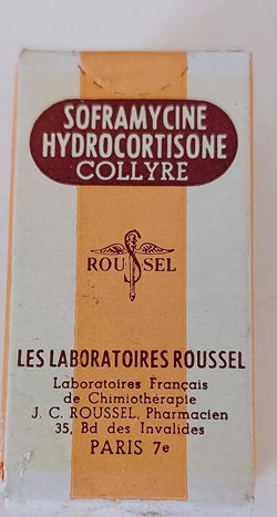 SOFRAMYCINE-HYDROCORTISONE Collyre Flacon Roussel