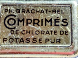 Comprimés de Chlorate de Potasse pur
