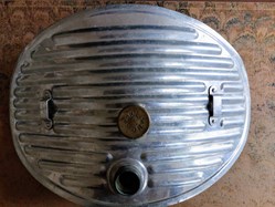 Bouillotte ventrale en aluminium STABIL D. R. P