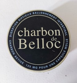 Charbon de BELLOC 125 mg / 36 capsules