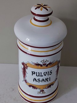 PULVIS ASARI / pot de vitrine