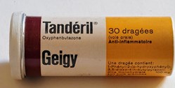 TANDÉRIL ( 30 Dragées) Oxyphenbutazone