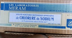 Soluté Injectable de CHLORURE DE SODIUM 250 cm3