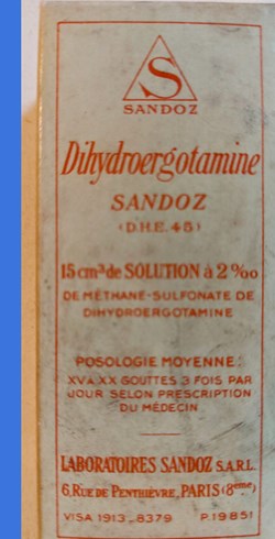 DIHYDROERGOTAMINE SANDOZ (Gouttes)