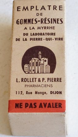 EMPLATRE DE GOMMES RÉSINES