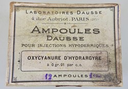 Oxycyanure d'Hydrargyre Ampoules