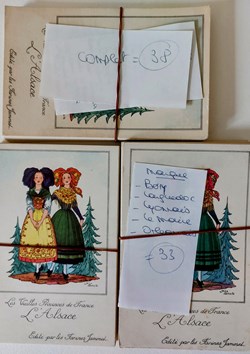 Cartes costumes régionaux FARINES JAMMET