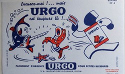 URGO ( Buvard n 4)