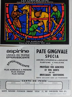 SPECIA Cartes "collection 3"- Vitraux de Chartres
