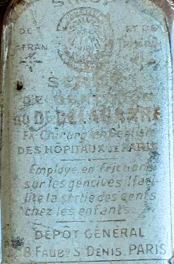 Sirop de dentition ( SAFRAN et  TAMARIN)