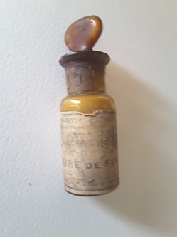 Iodure de fer - Flacon verre ambrė avec bouchon