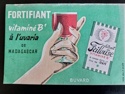 Extrait de FRILEUSE vitaminé B1 / Buvard