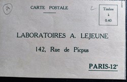 A.LEJEUNE ( Indhaméline simple ou pluriglandulaire et Protensène Lejeune