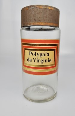 Flacon en verre Herboristerie grand modèle Pharmacie RAVASSE