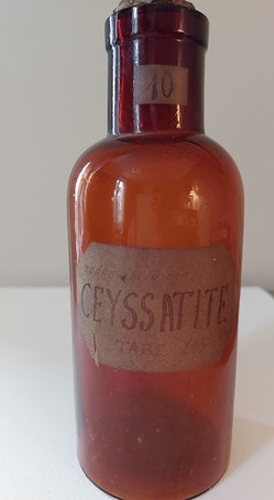 CEYSSATITE Flacon verre ambré