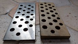 Cachet : lot de 2 grilles superposables 19.5 *7.5