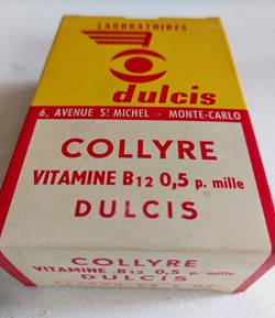 COLLYRE VITAMINE B12- 0.5 P. mille -DULCIS