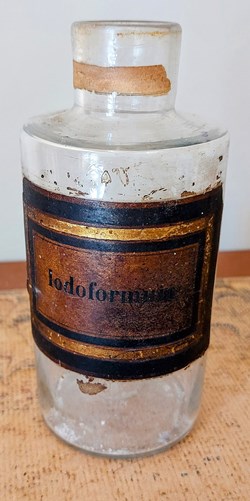 Iodoformuin petit flacon de pharmacie