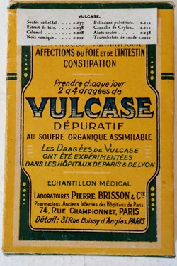 VULCASE Dépuratif /Dragées Lab. P. Brisson