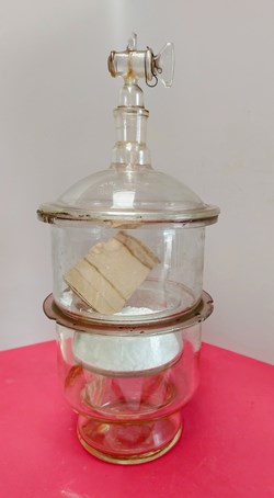 Dessicateur à vide en verre PYREX
