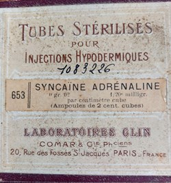 SYNCAÏNE ADRÉNALINE Lab CLIN 6 Tubes