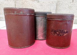 Boîtes cylindriques en métal
