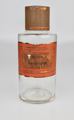 Flacon en verre petit modèle Pharmacie RAVASSE