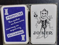 PROPHYLTEX 2 Jeux de 54 cartes à jouer