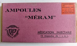 STRYCHNINE 12 AMPOULES 1 cmc. Réf 47