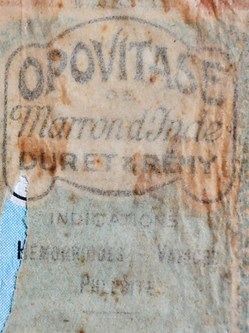 OPOVITASE de marron d'inde Duret et Rémy