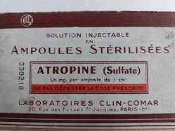 ATROPINE Sulf. 1 mg / 10 ampoules de 1 cm3