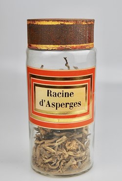 Flacon en verre Herboristerie grand modèle Pharmacie RAVASSE