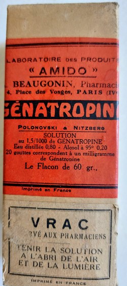 GÉNATROPINE Flacon 60 gr.