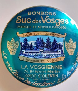 SUC DES VOSGES " Bonbons LA VOSGIENNE"