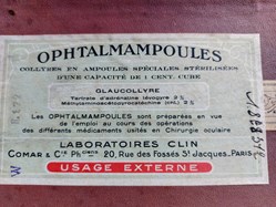 OPHTALMAMPOULES GLAUCOLLYRE