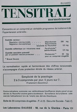 TENSITRAL Normotenseur Lab. Dausse